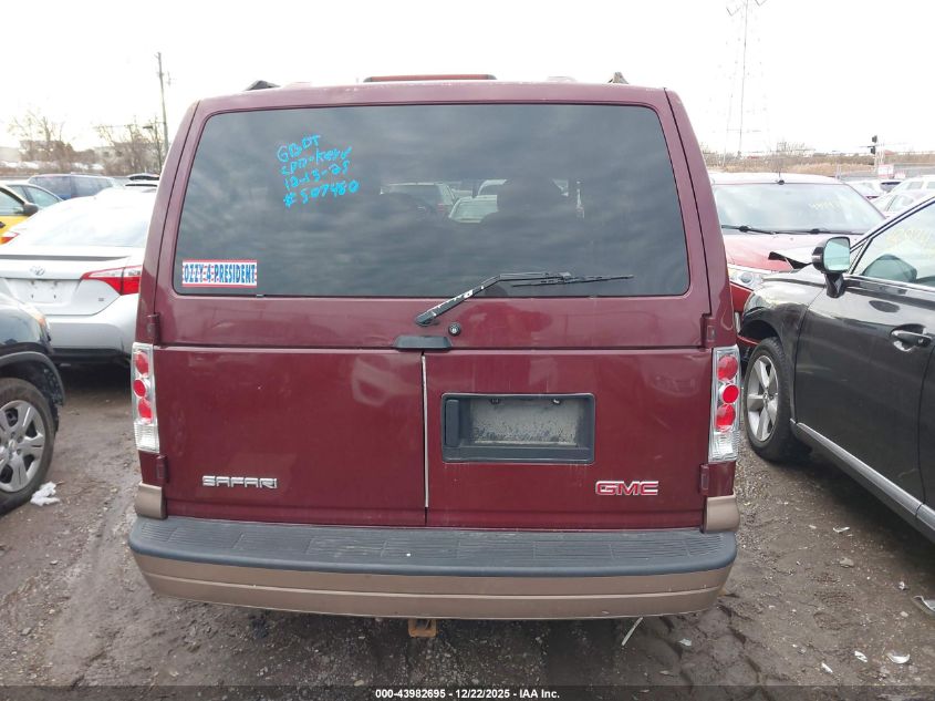 2004 GMC Safari VIN: 1GKDM19X64B507480 Lot: 43982695