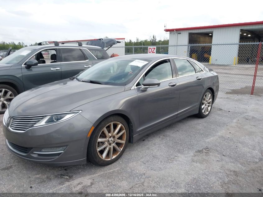 2014 Lincoln Mkz VIN: 3LN6L2G91ER810547 Lot: 43982696