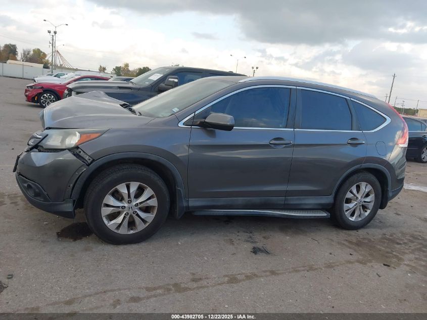 2014 Honda Cr-V Ex-L VIN: 2HKRM3H76EH540574 Lot: 43982705