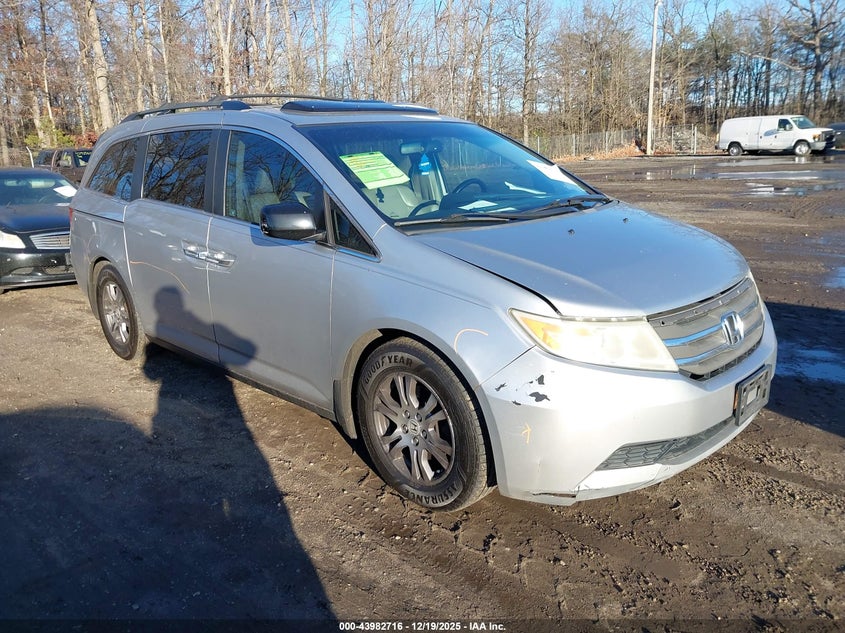 5FNRL5H60CB007718 2012 Honda Odyssey Ex-L auction photo 1