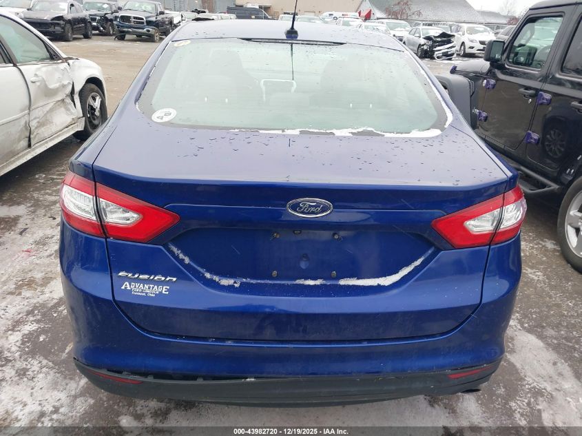 2016 Ford Fusion S VIN: 3FA6P0G71GR113111 Lot: 43982720