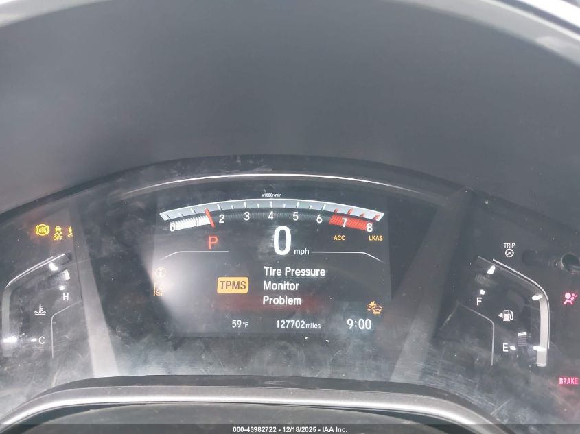 2019 Honda Cr-V Ex-L VIN: 5J6RW2H81KA013231 Lot: 43982722