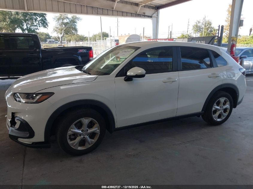 2023 Honda Hr-V 2Wd Lx VIN: 3CZRZ1H34PM741657 Lot: 43982727