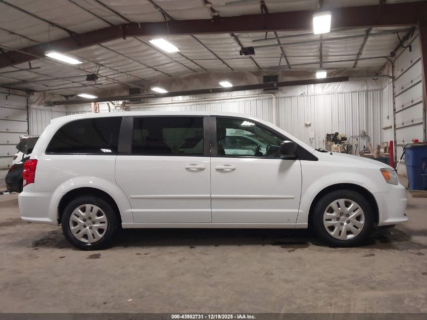 2016 Dodge Grand Caravan Se VIN: 2C4RDGBG8GR379537 Lot: 43982731