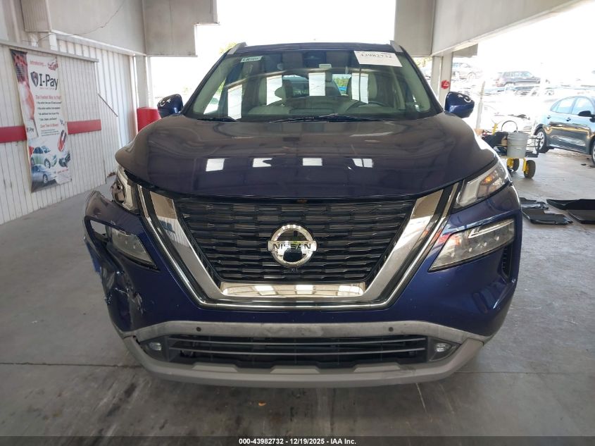 2021 Nissan Rogue Sl Intelligent Awd VIN: 5N1AT3CB0MC697471 Lot: 43982732