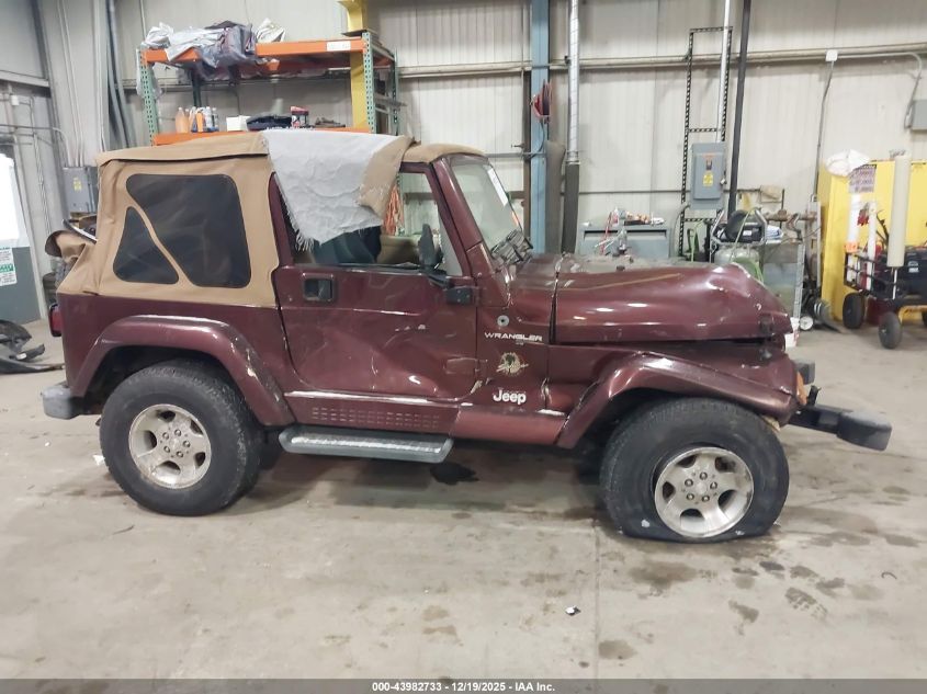 2002 Jeep Wrangler Sahara VIN: 1J4FA59S32P772909 Lot: 43982733