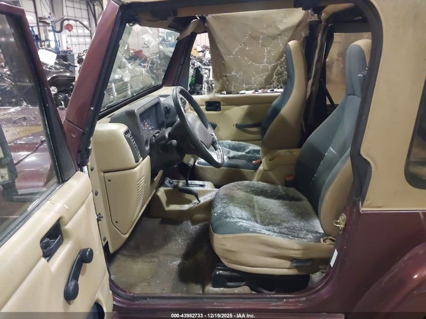 2002 Jeep Wrangler Sahara VIN: 1J4FA59S32P772909 Lot: 43982733