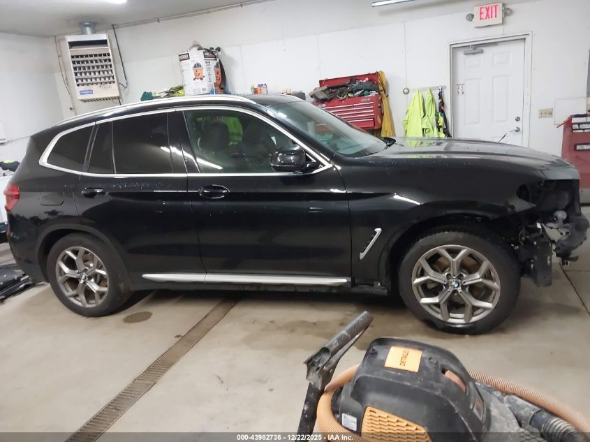 2021 BMW X3 Phev xDrive30E VIN: 5UXTS1C02M9E16921 Lot: 43982736