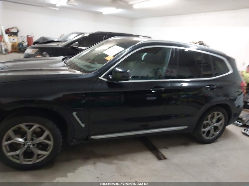 2021 BMW X3 Phev xDrive30E VIN: 5UXTS1C02M9E16921 Lot: 43982736