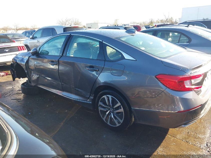 2021 Honda Accord Hybrid Ex-L VIN: 1HGCV3F52MA011330 Lot: 43982739