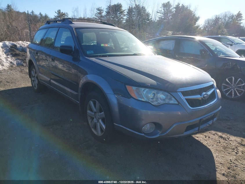 4S4BP61C896347260 2009 Subaru Outback 2.5I auction photo 1