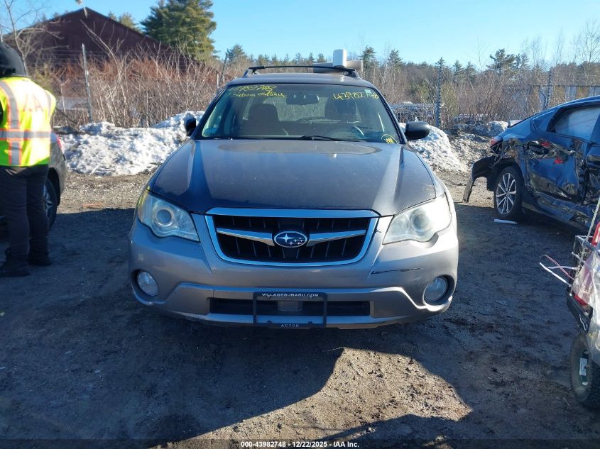2009 Subaru Outback 2.5I VIN: 4S4BP61C896347260 Lot: 43982748