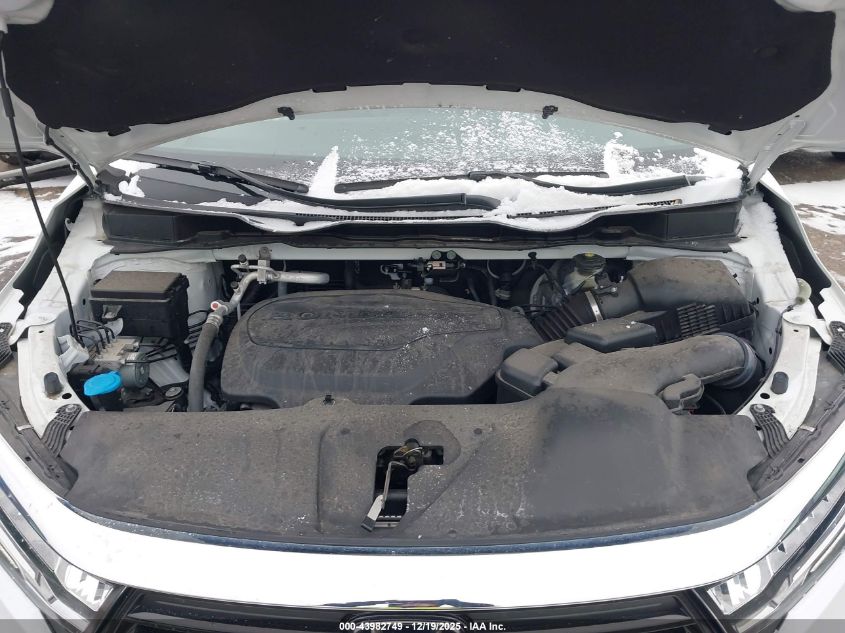 2022 Honda Odyssey Elite VIN: 5FNRL6H91NB065520 Lot: 43982749