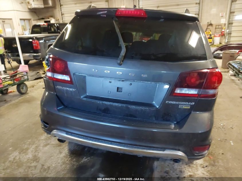 2018 Dodge Journey Crossroad VIN: 3C4PDCGG5JT378438 Lot: 43982753