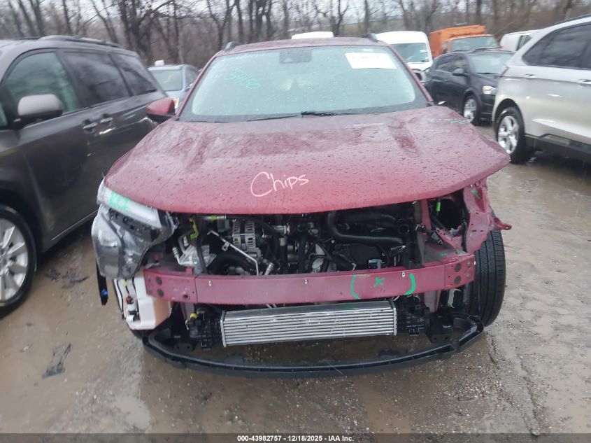 2025 Chevrolet Trax Fwd Lt VIN: KL77LHEP6SC292097 Lot: 43982757