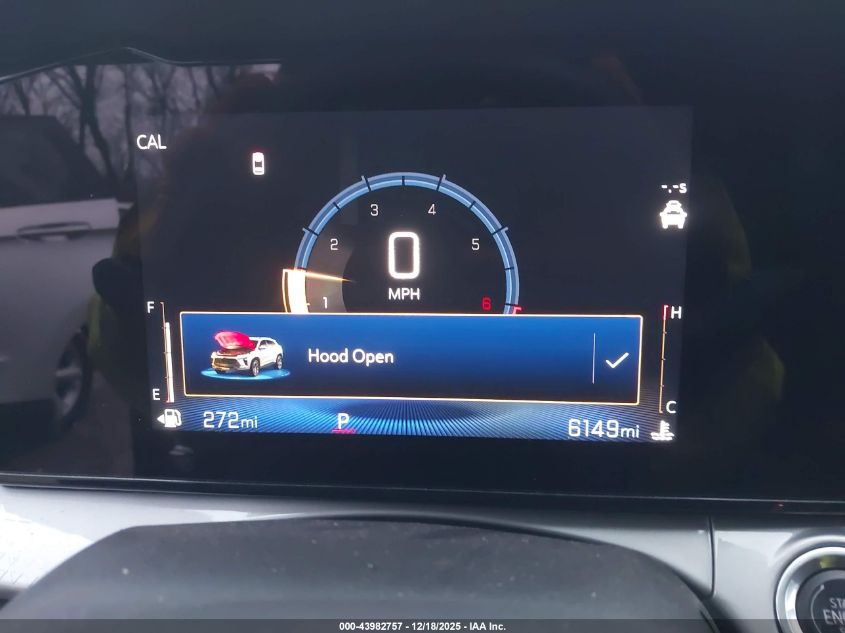 2025 Chevrolet Trax Fwd Lt VIN: KL77LHEP6SC292097 Lot: 43982757