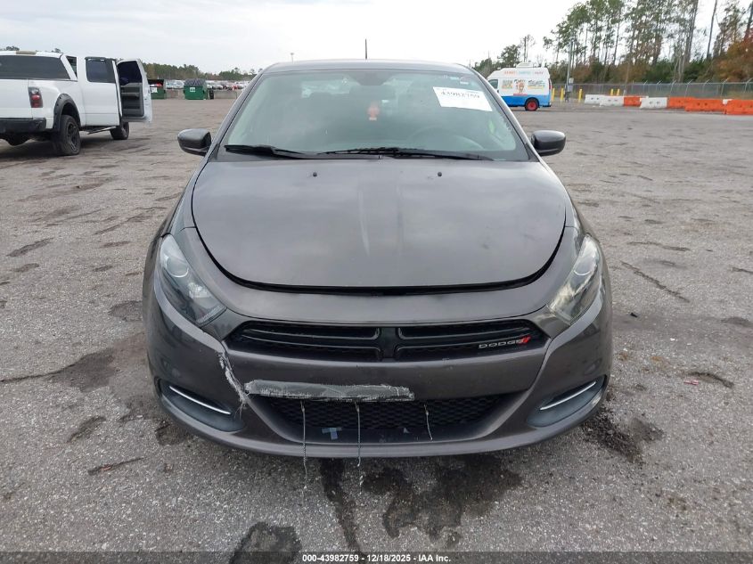 2016 Dodge Dart Sxt VIN: 1C3CDFBB5GD736376 Lot: 43982759