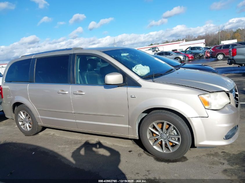 2014 Dodge Grand Caravan Sxt 30Th Anniversary VIN: 2C4RDGCG6ER298970 Lot: 43982765