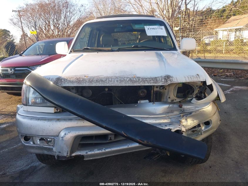 1999 Toyota 4Runner Limited V6 VIN: JT3HN87R1X0201301 Lot: 43982770