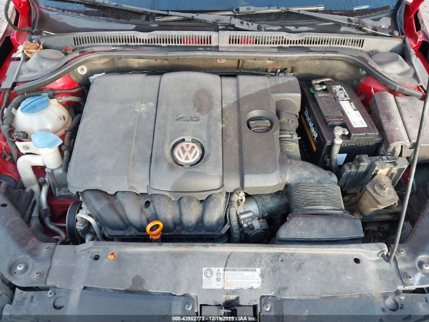 2012 Volkswagen Jetta 2.5L Se VIN: 3VWDP7AJ1CM300755 Lot: 43982773