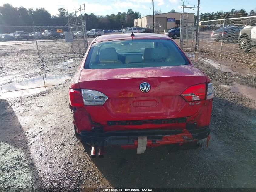 2012 Volkswagen Jetta 2.5L Se VIN: 3VWDP7AJ1CM300755 Lot: 43982773
