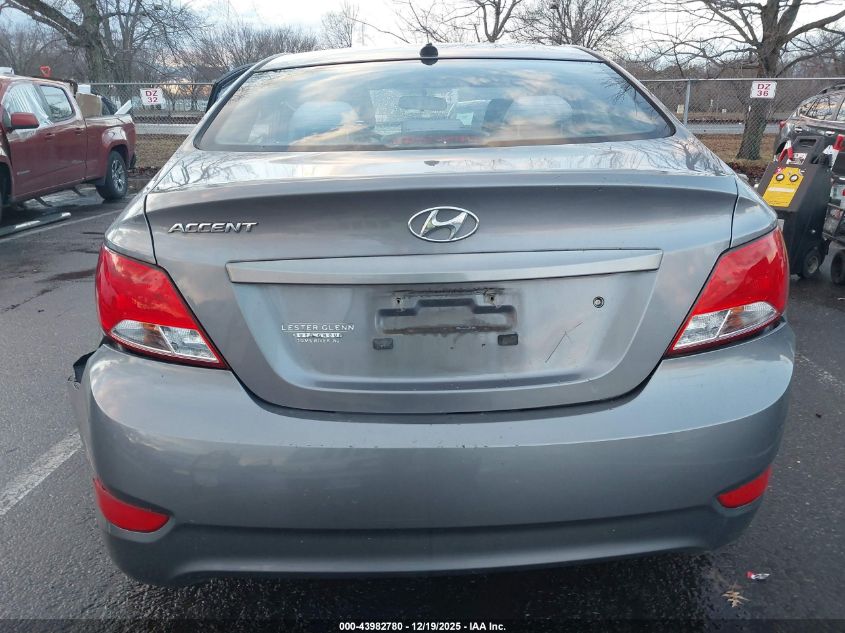 2016 Hyundai Accent Se VIN: KMHCT4AE4GU990865 Lot: 43982780