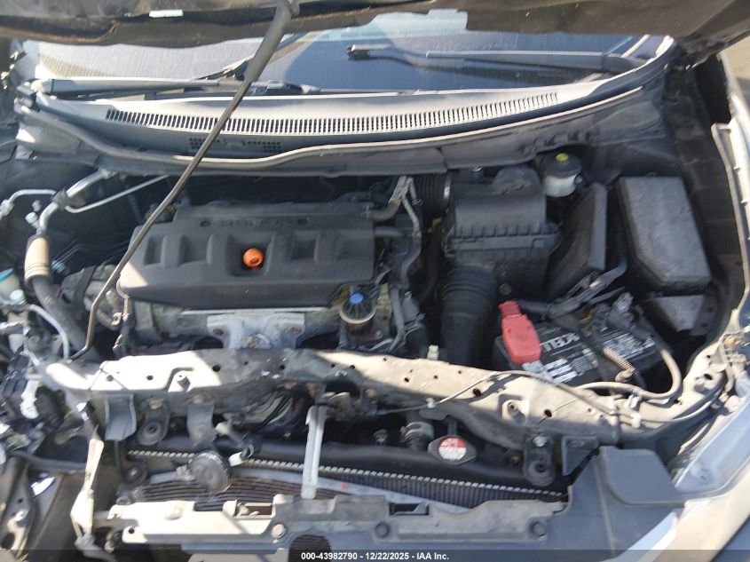 2012 Honda Civic Ex-L VIN: 19XFB2F98CE071075 Lot: 43982790