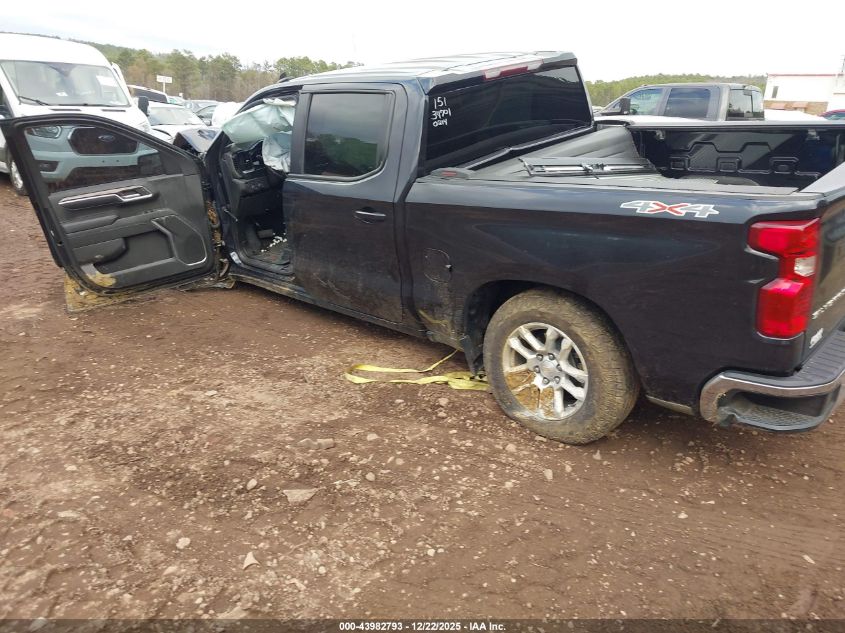 2022 Chevrolet Silverado 1500 4Wd Short Bed Lt With 2Fl VIN: 1GCPDKEK1NZ640214 Lot: 43982793