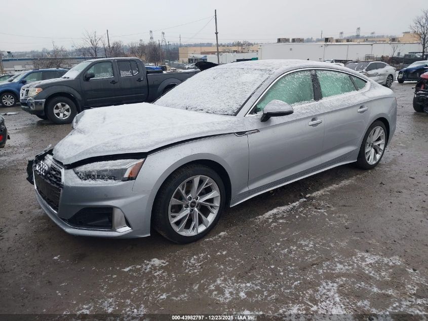 2024 Audi A5 Sportback Premium 40 Tfsi Quattro S Tronic