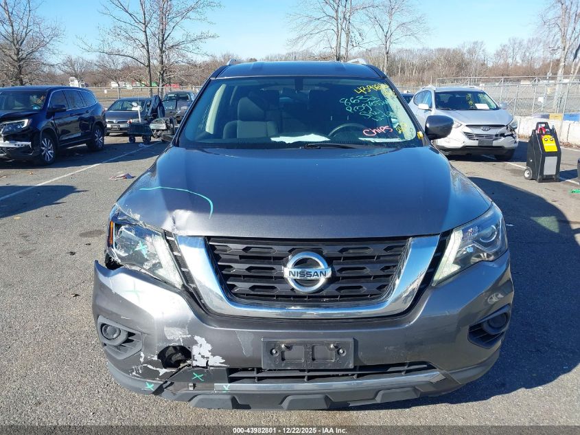 2018 Nissan Pathfinder S VIN: 5N1DR2MM4JC656097 Lot: 43982801
