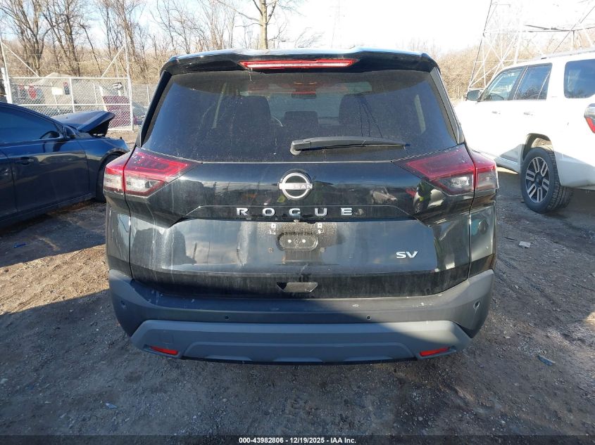 2023 Nissan Rogue Sv Fwd VIN: 5N1BT3BA9PC844498 Lot: 43982806