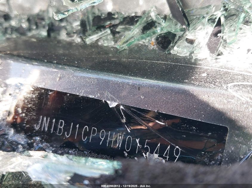 2017 Nissan Rogue Sport S VIN: JN1BJ1CP9HW015449 Lot: 43982812