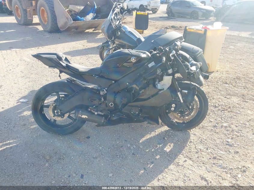 2020 Yamaha Yzfr6 VIN: JYARJ28E0LA007217 Lot: 43982813