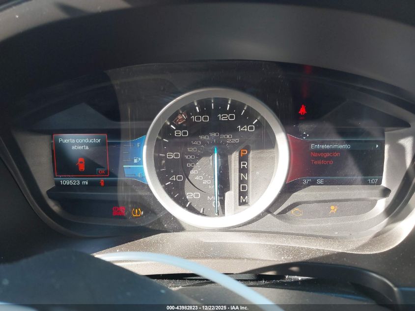 2015 Ford Explorer Limited VIN: 1FM5K7F89FGA52034 Lot: 43982823