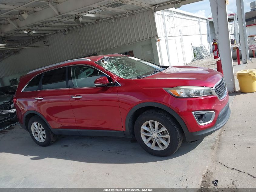 2018 Kia Sorento 2.4L Lx VIN: 5XYPG4A35JG378028 Lot: 43982830