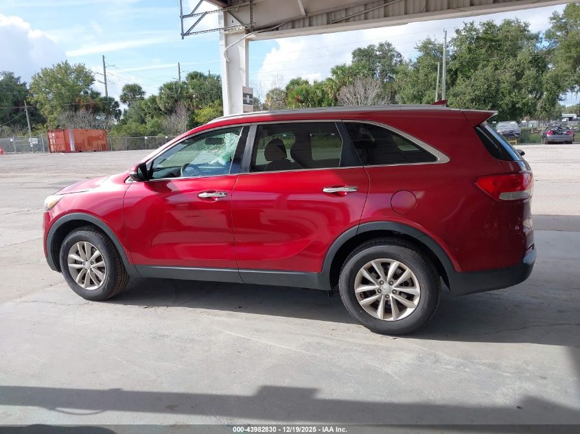 2018 Kia Sorento 2.4L Lx VIN: 5XYPG4A35JG378028 Lot: 43982830