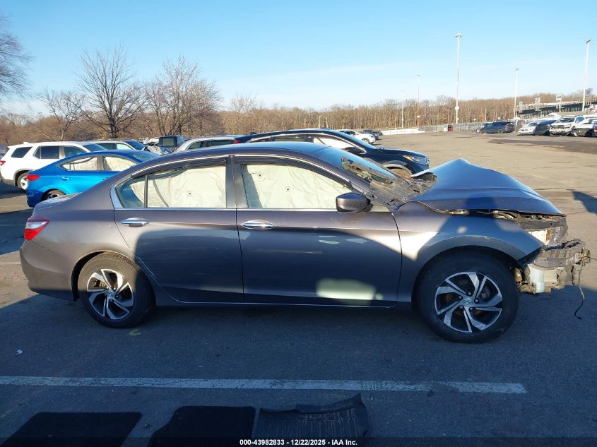 2017 Honda Accord Lx VIN: 1HGCR2F34HA192322 Lot: 43982833