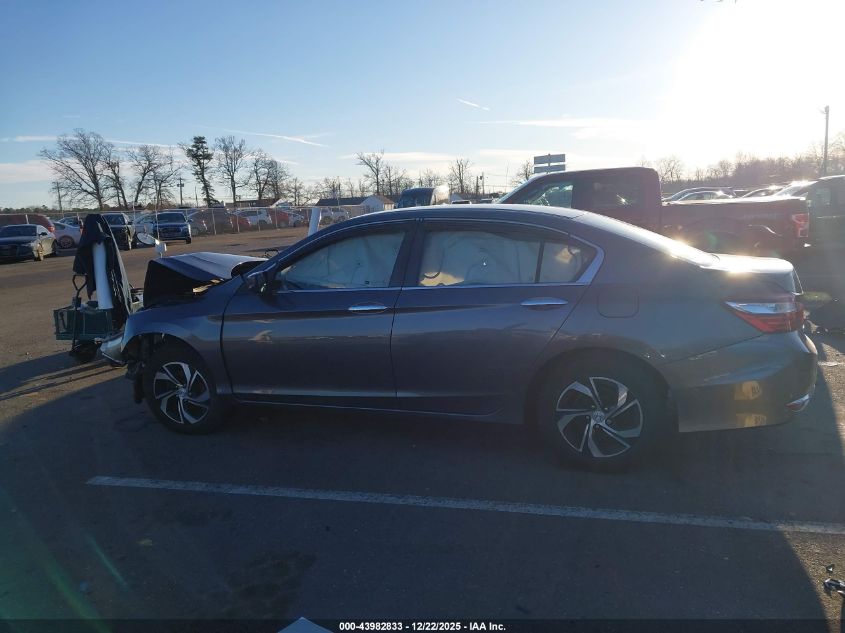 2017 Honda Accord Lx VIN: 1HGCR2F34HA192322 Lot: 43982833