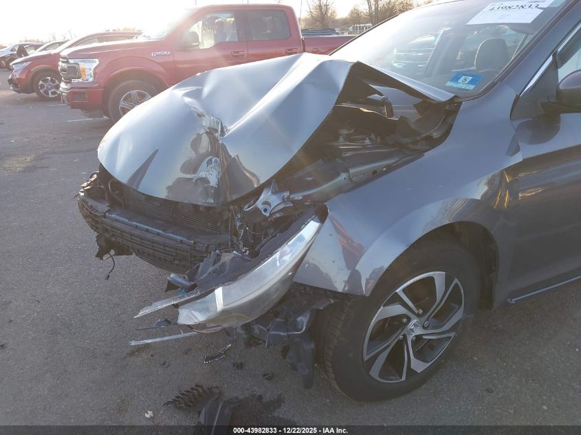 2017 Honda Accord Lx VIN: 1HGCR2F34HA192322 Lot: 43982833