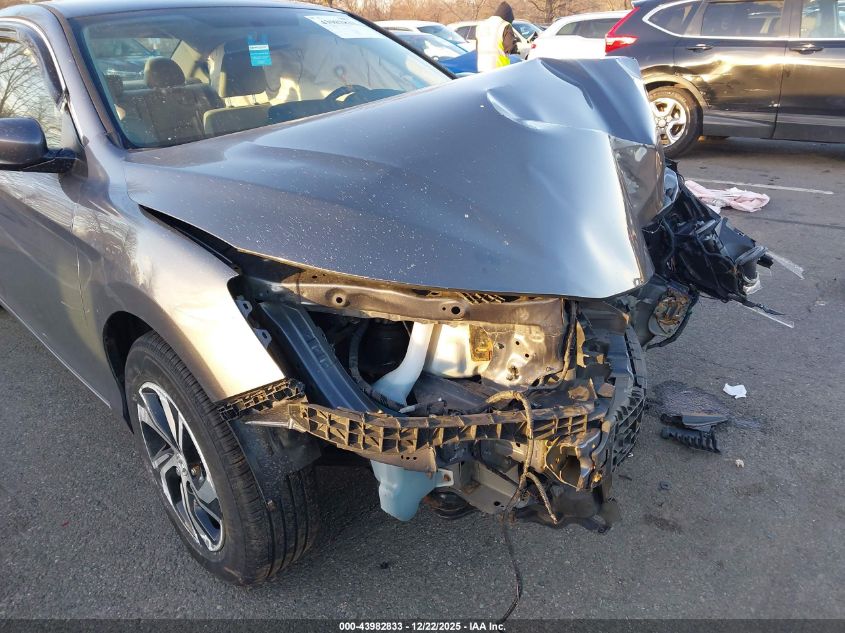 2017 Honda Accord Lx VIN: 1HGCR2F34HA192322 Lot: 43982833