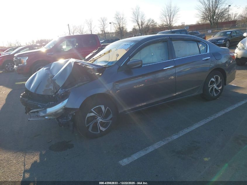 2017 Honda Accord Lx VIN: 1HGCR2F34HA192322 Lot: 43982833