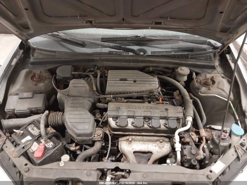 2005 Honda Civic Lx VIN: 2HGES16655H533564 Lot: 43982841