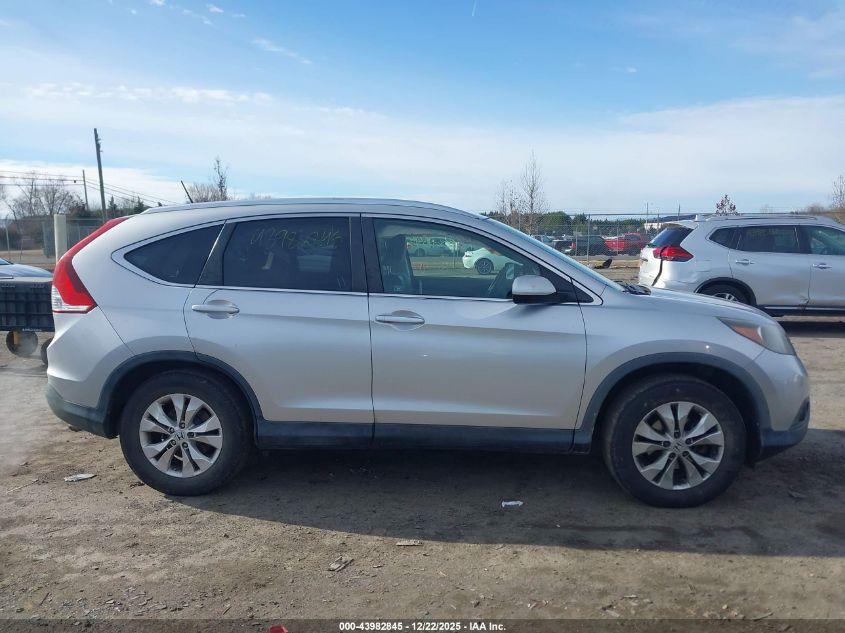 2012 Honda Cr-V Ex-L VIN: JHLRM4H76CC002667 Lot: 43982845