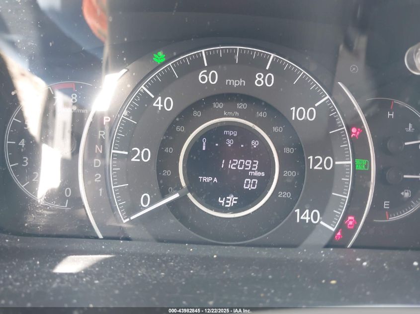 2012 Honda Cr-V Ex-L VIN: JHLRM4H76CC002667 Lot: 43982845