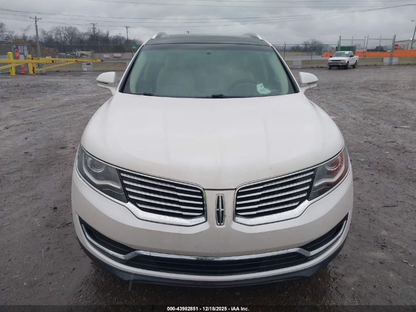 2016 Lincoln Mkx Reserve VIN: 2LMTJ6LR2GBL46101 Lot: 43982851