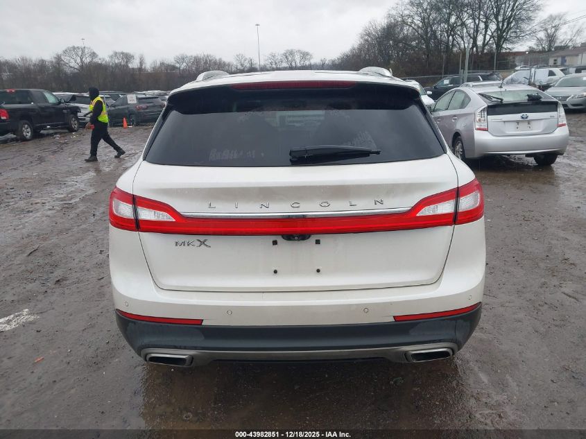 2016 Lincoln Mkx Reserve VIN: 2LMTJ6LR2GBL46101 Lot: 43982851
