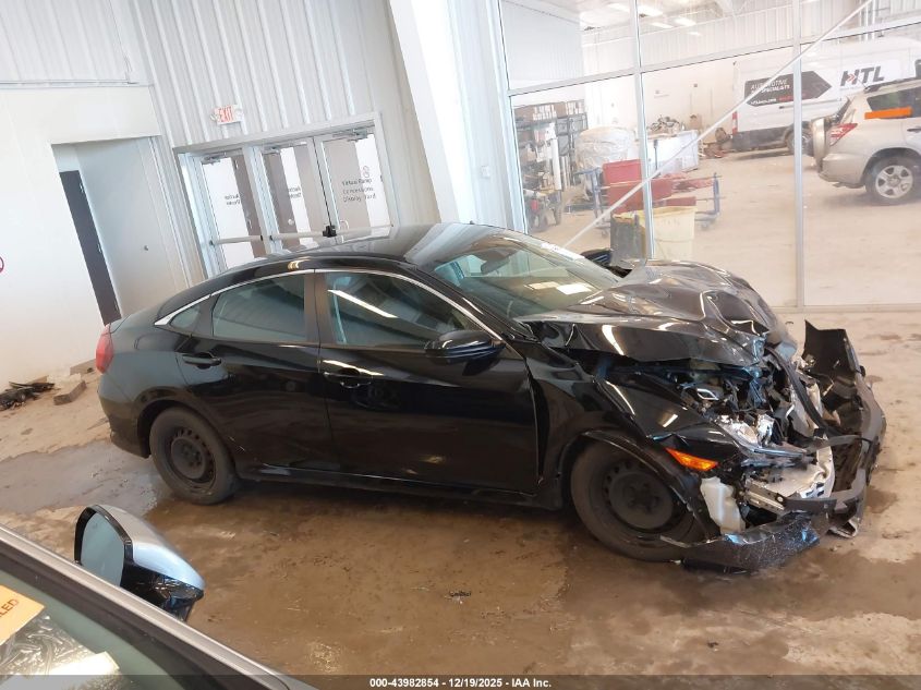 2021 Honda Civic Lx VIN: 19XFC2F60ME001090 Lot: 43982854