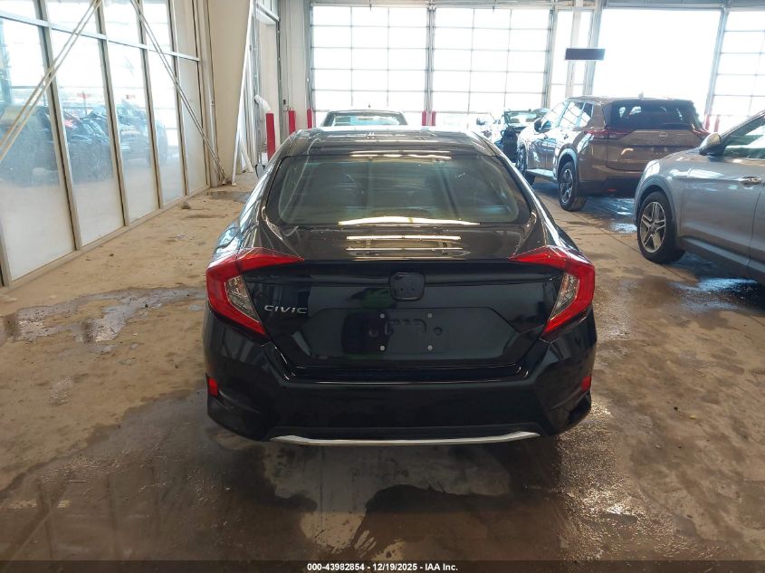 2021 Honda Civic Lx VIN: 19XFC2F60ME001090 Lot: 43982854