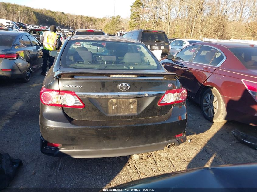 2013 Toyota Corolla S VIN: 2T1BU4EE8DC046308 Lot: 43982855