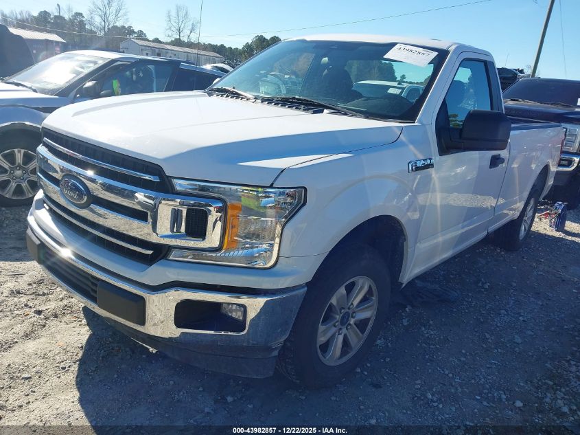 2019 Ford F-150 Xl VIN: 1FTMF1C57KKD59821 Lot: 43982857